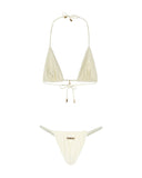 The Cindy Bikini in Ivory